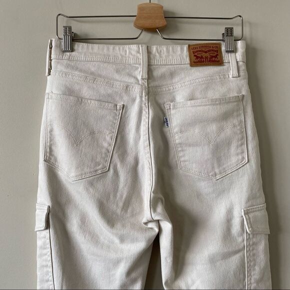 721 Levi’s High Rise Skinny Ankle Utility Jeans (Size:29) - Picture 8 of 13